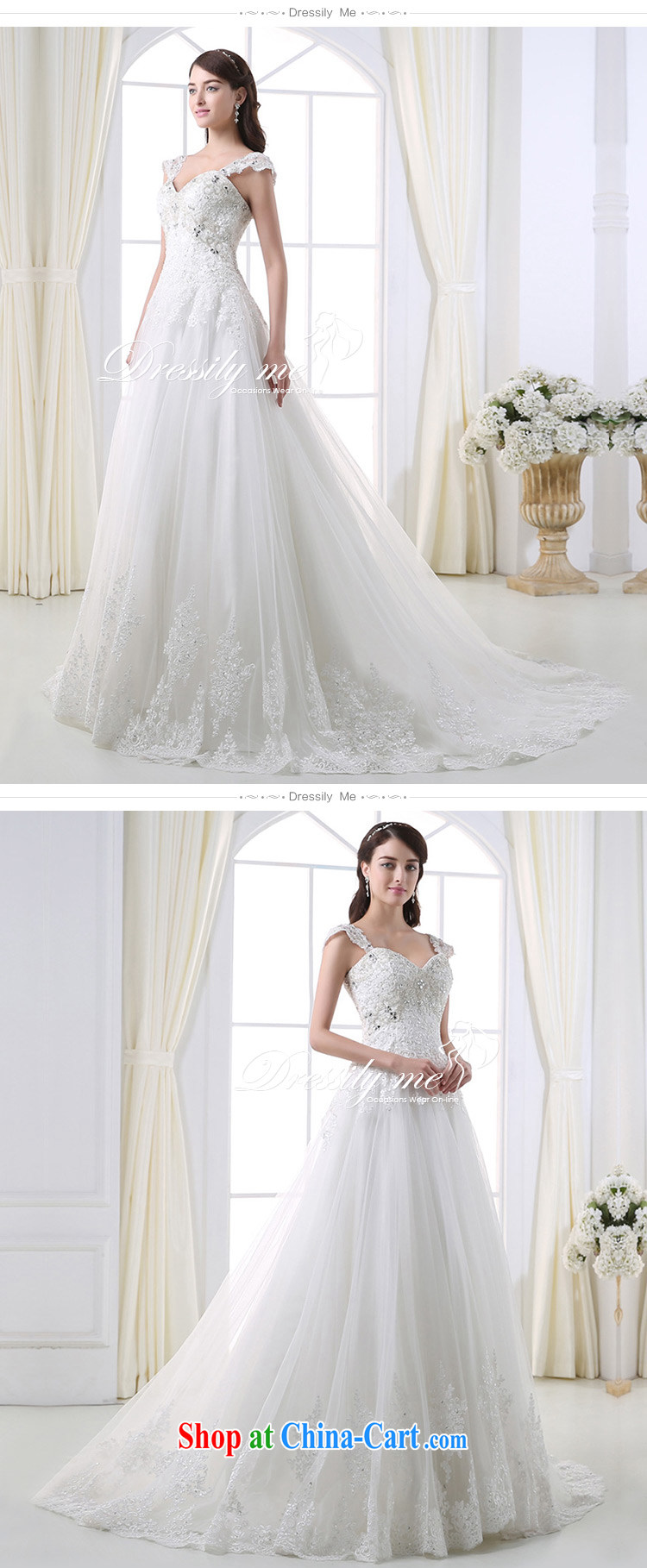 DressilyMe custom wedding - 2015 parquet drill removable strap waist in luxurious tail lace shaggy wedding zipper bridal gown ivory - out of stock 25 Day Shipping XL pictures, price, brand platters! Elections are good character, the national distribution, so why buy now enjoy more preferential! Health