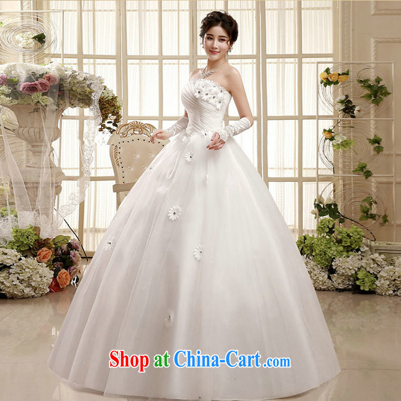 It is also optimized their bridal suite 2015 new Korean wiped his chest bridal large code pregnant women married Korean-style with wedding XS 5212 white XXL, yet also optimize their swords into plowshares, and shopping on the Internet
