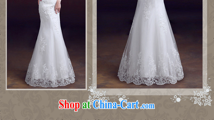 The married Yi wedding dresses 2015 new spring the Field shoulder crowsfoot wedding with packages and crowsfoot Sau San tie marriage wedding the Pearl White XL pictures, price, brand platters! Elections are good character, the national distribution, so why buy now enjoy more preferential! Health