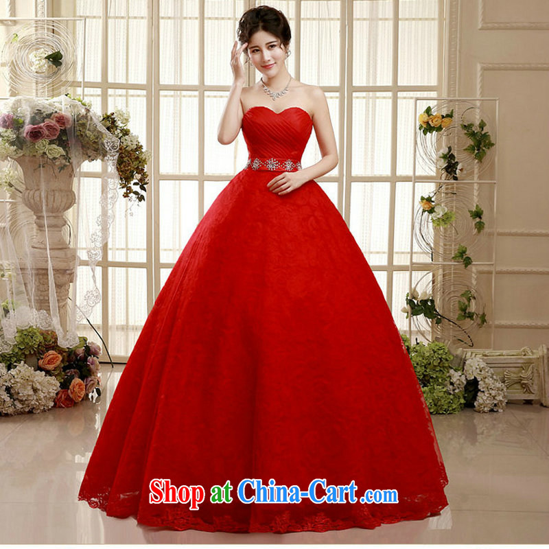 It is also optimized condolence With Red wedding dresses new spring 2015 upscale bridal pregnant women wedding dresses XS 5541 red XXL, yet also optimize their swords into plowshares, and shopping on the Internet