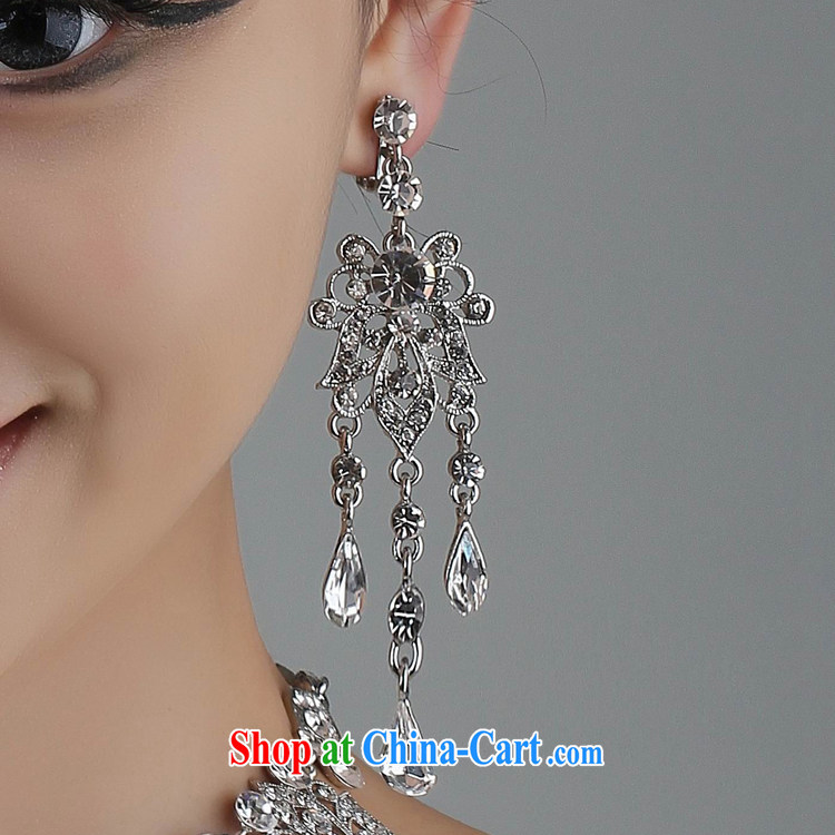 2015 new bridal jewelry package Crown necklace earrings wedding dresses with pictures, price, brand platters! Elections are good character, the national distribution, so why buy now enjoy more preferential! Health