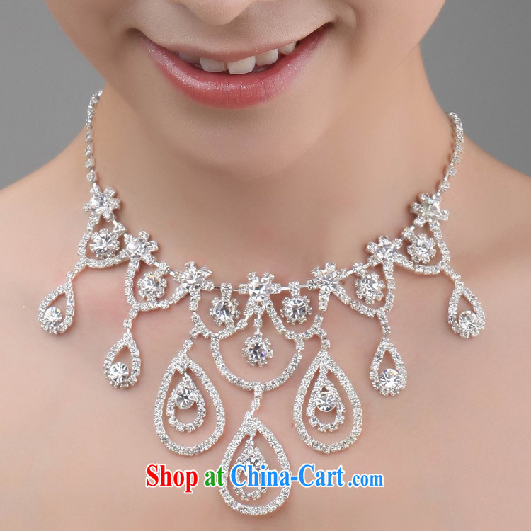 2015 new bridal jewelry package Crown necklace earrings wedding dresses accessories pictures, price, brand platters! Elections are good character, the national distribution, so why buy now enjoy more preferential! Health