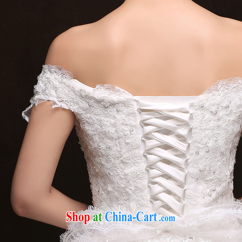 The china yarn wedding dresses and stylish new 2015 Korean video thin with bridal wedding a shoulder Princess canopy white. size does not accept return, the china yarn, shopping on the Internet