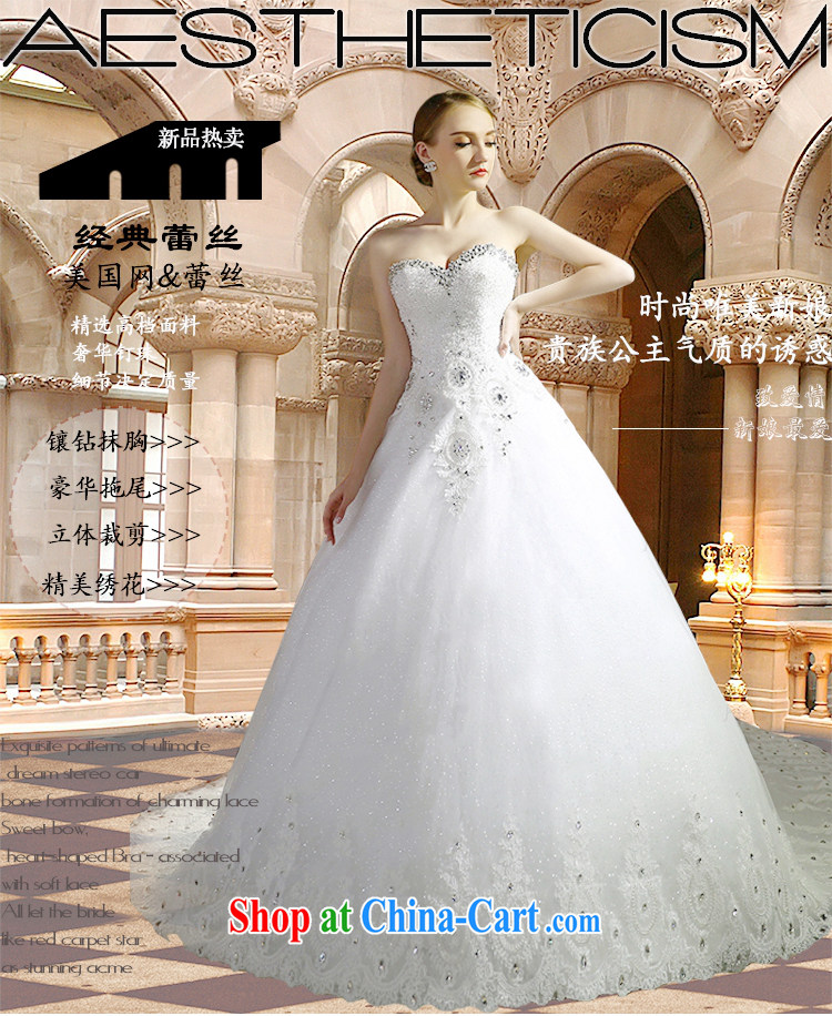 Hi Ka-hi 2015 new Korean layout erase chest Deluxe tail luxury light drill cute bow-tie wedding DJ 31 white left size tailored pictures, price, brand platters! Elections are good character, the national distribution, so why buy now enjoy more preferential! Health