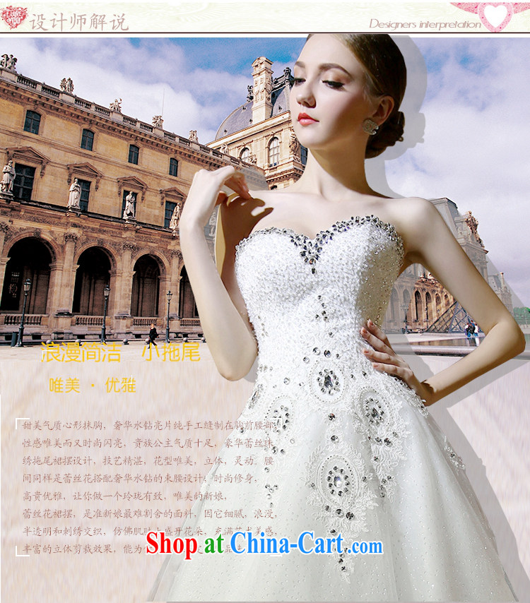 Hi Ka-hi 2015 new Korean layout erase chest Deluxe tail luxury light drill cute bow-tie wedding DJ 31 white left size tailored pictures, price, brand platters! Elections are good character, the national distribution, so why buy now enjoy more preferential! Health