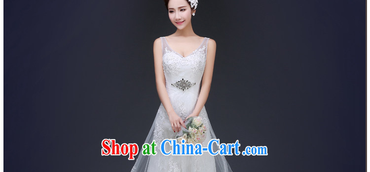 J. MIA ultra graphics thin V collar straps with sexy shoulders with shaggy dress wedding white XXL pictures, price, brand platters! Elections are good character, the national distribution, so why buy now enjoy more preferential! Health