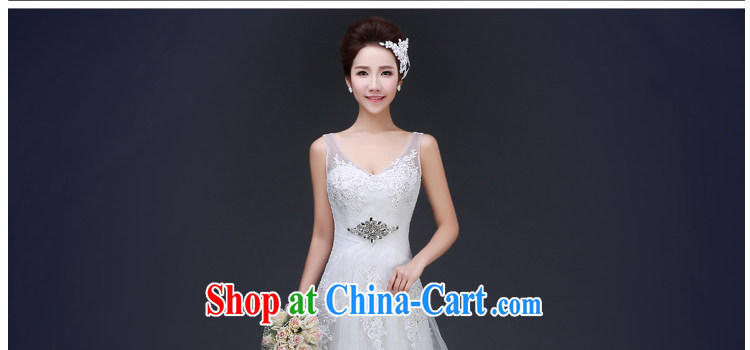 J. MIA ultra graphics thin V collar straps with sexy shoulders with shaggy dress wedding white XXL pictures, price, brand platters! Elections are good character, the national distribution, so why buy now enjoy more preferential! Health