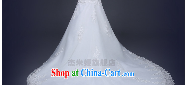 J. MIA 2015 spring and summer new wedding dresses simple and stylish a shoulder-tail marriages Korean version the code with white L pictures, price, brand platters! Elections are good character, the national distribution, so why buy now enjoy more preferential! Health