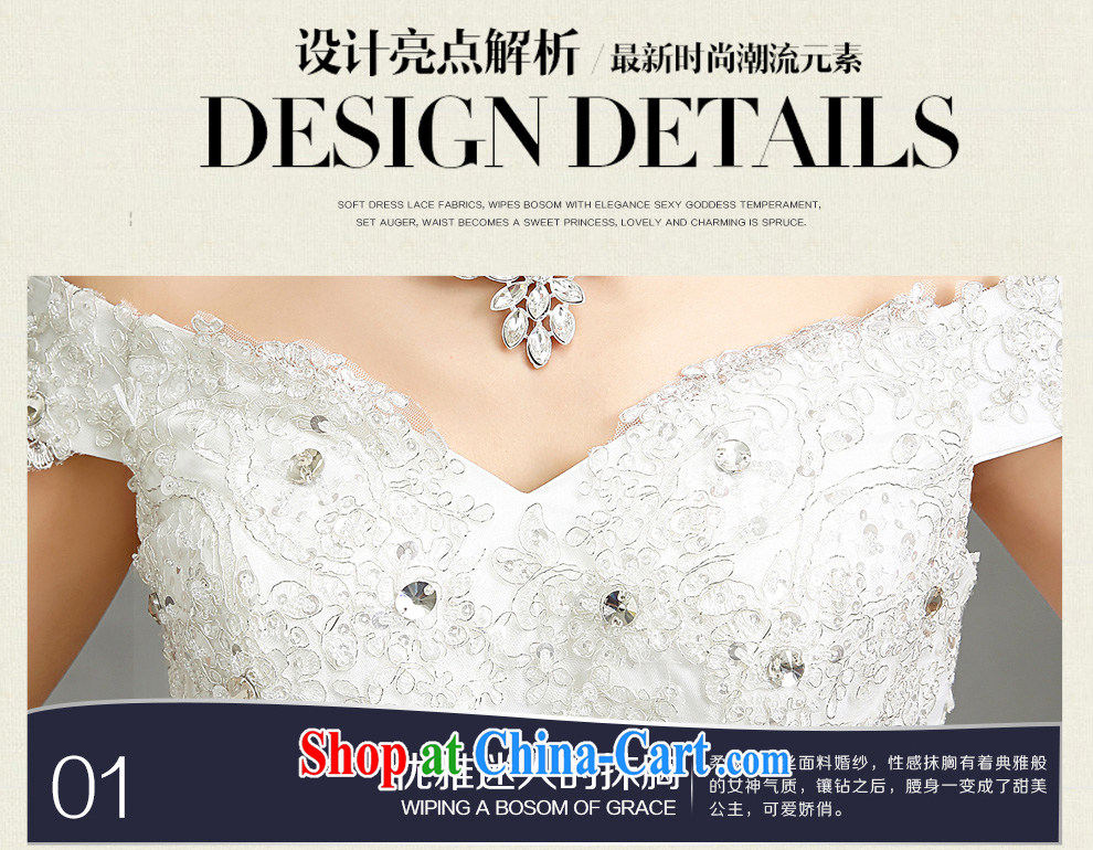 According to T-shirts to the wedding dresses 2015 spring and summer new white tie-erase chest wedding Korean minimalist with graphics thin marriages wedding tails, XXL pictures, price, brand platters! Elections are good character, the national distribution, so why buy now enjoy more preferential! Health