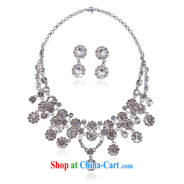 wedding accessories beautiful bridal wedding jewelry water diamond necklace pearl necklace earrings set pictures, price, brand platters! Elections are good character, the national distribution, so why buy now enjoy more preferential! Health