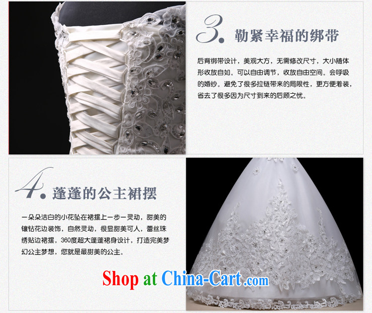 Blooming crazy bridal wedding dresses the Field shoulder new 2015 spring and summer Korean video thin with tail lace drill field shoulder tail XL pictures, price, brand platters! Elections are good character, the national distribution, so why buy now enjoy more preferential! Health