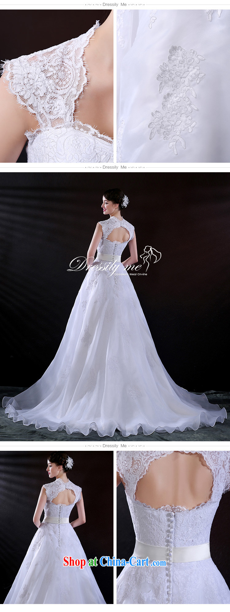DressilyMe custom wedding - 2015 lace straps around his waist-panelled drill belt shaggy Princess wedding zipper back exposed luxury bridal gown White - out of stock 25 Day Shipping XL pictures, price, brand platters! Elections are good character, the national distribution, so why buy now enjoy more preferential! Health