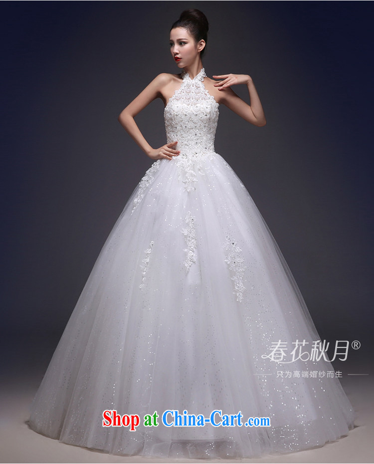 Bridal wedding dresses is also new 2015 spring and summer Korean sweet with back exposed tied with a large, lace wood drill white XXL pictures, price, brand platters! Elections are good character, the national distribution, so why buy now enjoy more preferential! Health