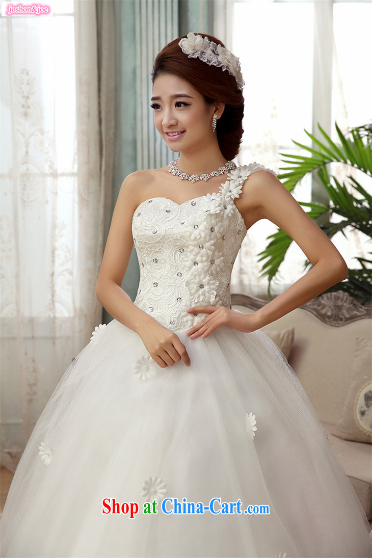 Wedding new petal with Korean-style bare chest wedding dresses, shoulder a shoulder sweet Princess large, pregnant women can be seen wearing a white XXXL pictures, price, brand platters! Elections are good character, the national distribution, so why buy now enjoy more preferential! Health