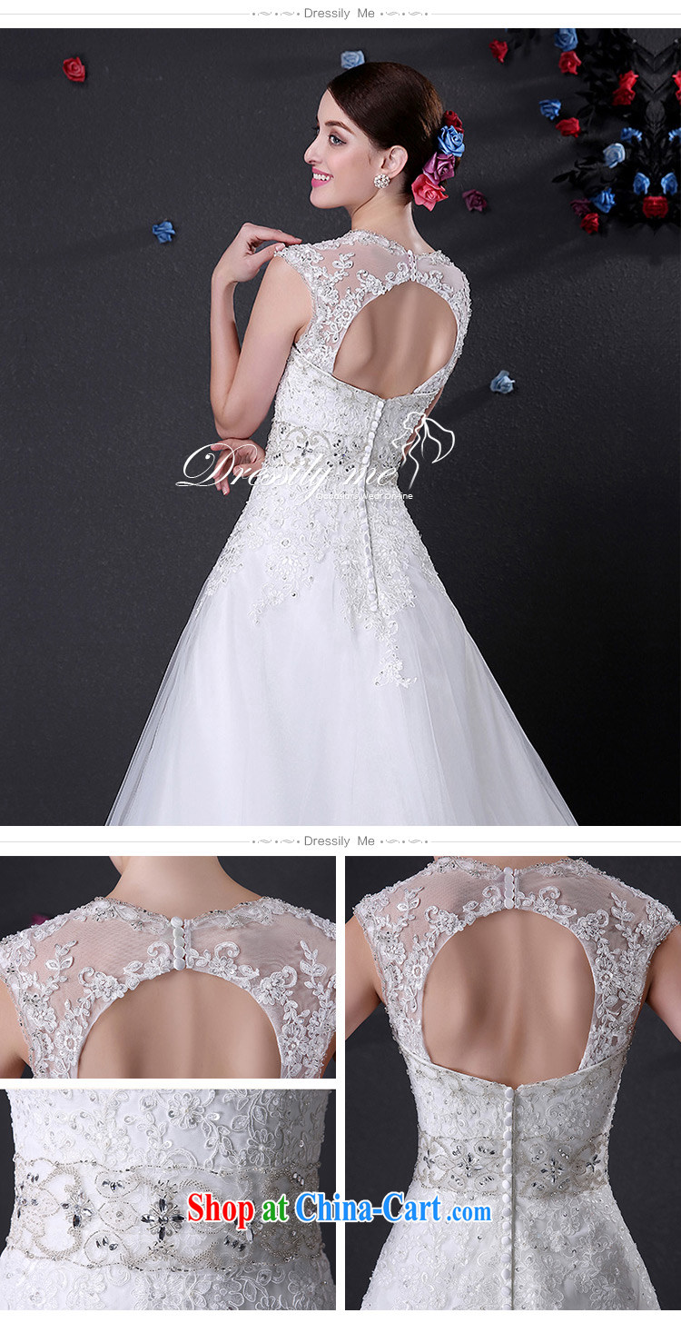 DressilyMe custom wedding - 2015 lace pack shoulder strap with wood drill wiped his chest A Field dress wedding tail zipper back exposed bridal gown White - out of stock 25 Day Shipping XL pictures, price, brand platters! Elections are good character, the national distribution, so why buy now enjoy more preferential! Health