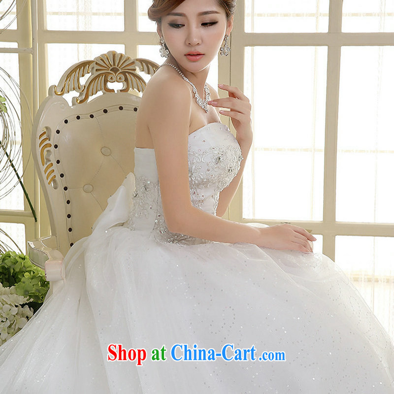 Optimize Philip Wong 2015 stylish new white bridal wedding dresses women luxurious tail erase chest HS 003 XXL, optimize, and shopping on the Internet