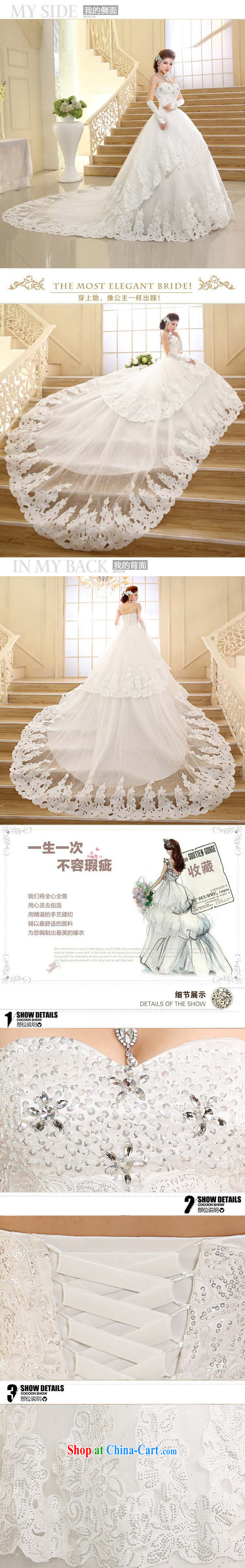 Optimize video 2015 new bride's wedding dresses beauty graphics thin Korean trendy tail wiped his chest to HS 004 XXL pictures, price, brand platters! Elections are good character, the national distribution, so why buy now enjoy more preferential! Health