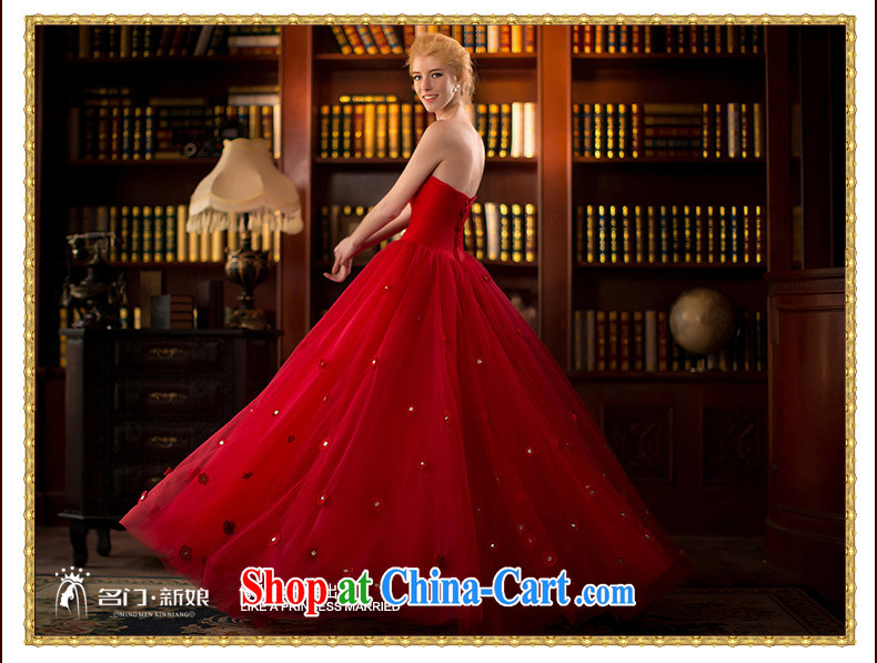 The bride's wedding dresses spring 2015 red wedding flower manually toast service 2553 red L pictures, price, brand platters! Elections are good character, the national distribution, so why buy now enjoy more preferential! Health