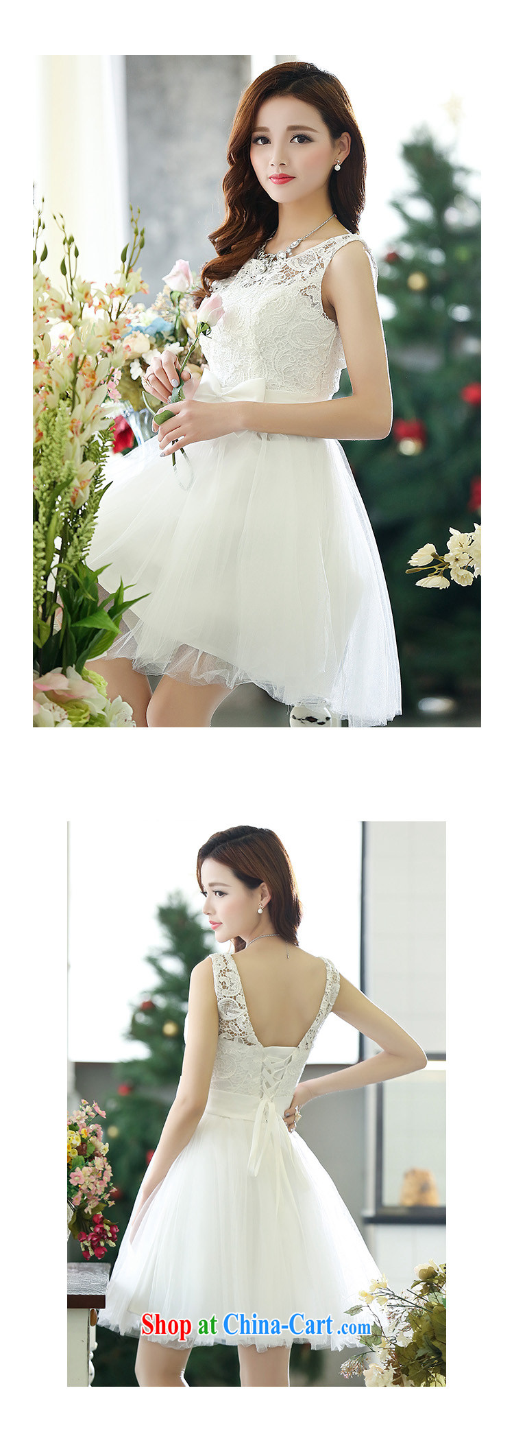 Xin poetry Joyinn 2015 spring and summer female Korean wedding stereo Trim Video thin beauty simple and classy, stylish and shaggy dress handmade yarn white XL pictures, price, brand platters! Elections are good character, the national distribution, so why buy now enjoy more preferential! Health