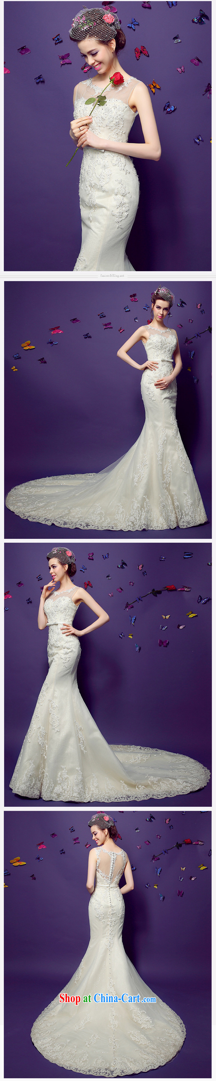 Pre-sale 5 day honeymoon bride spring 2015 new female-waist crowsfoot lace sexy fluoro-tail wedding white XL pictures, price, brand platters! Elections are good character, the national distribution, so why buy now enjoy more preferential! Health