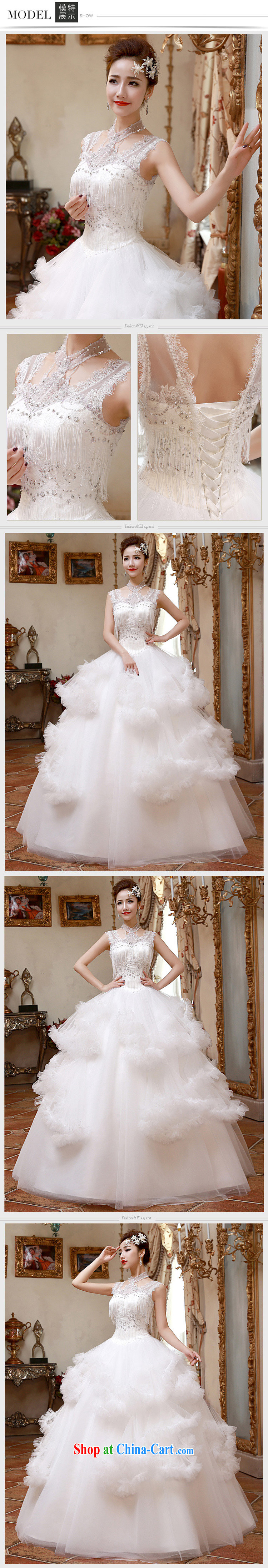 Honeymoon bride spring 2015 new female elegant retro-su lace clouds hanging also wedding dresses with white XL pictures, price, brand platters! Elections are good character, the national distribution, so why buy now enjoy more preferential! Health