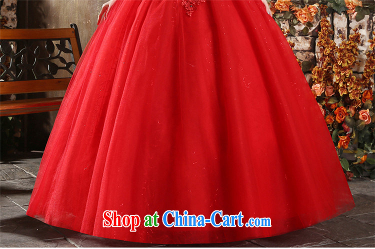 Tslyzm red, for wedding dresses 2015 new spring and summer terrace water drilling petals, the wind Princess shaggy dress red XL pictures, price, brand platters! Elections are good character, the national distribution, so why buy now enjoy more preferential! Health