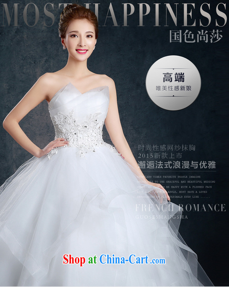 The color is still SA 2015 new summer do not rule out chest Wedding Fashion wavy skirt with bridal wedding dresses wiped chest diamond tie wedding dresses White wall also, XXL pictures, price, brand platters! Elections are good character, the national distribution, so why buy now enjoy more preferential! Health