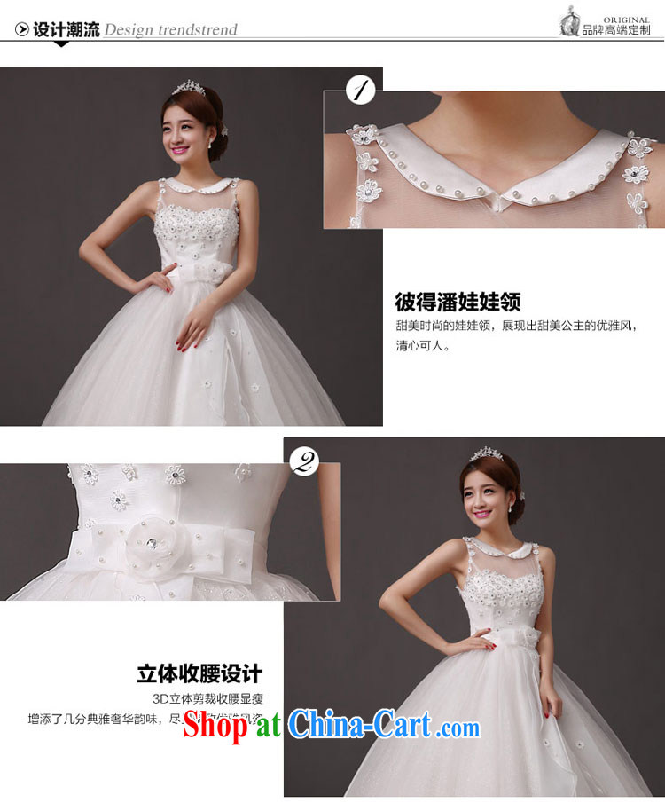 The china yarn bridal wedding custom Korean layout the code with a shoulder 2015 wedding dresses new spring pregnant women with strap white. size do not accept return pictures, price, brand platters! Elections are good character, the national distribution, so why buy now enjoy more preferential! Health
