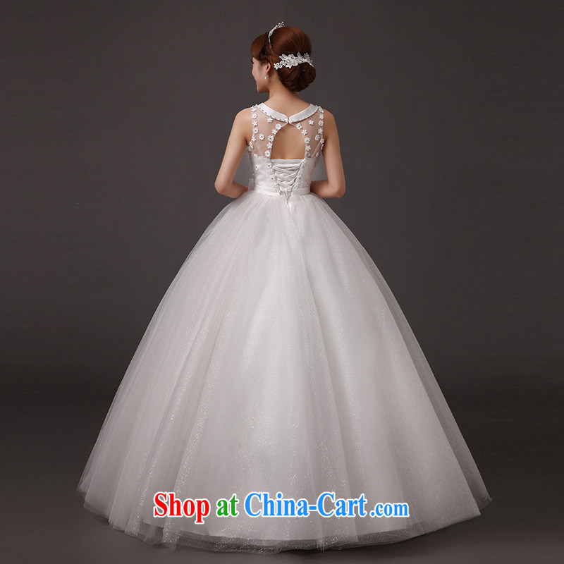 The china yarn bridal wedding custom Korean layout the code with a shoulder 2015 wedding dresses new spring pregnant women with strap white. size does not accept return and china yarn, shopping on the Internet