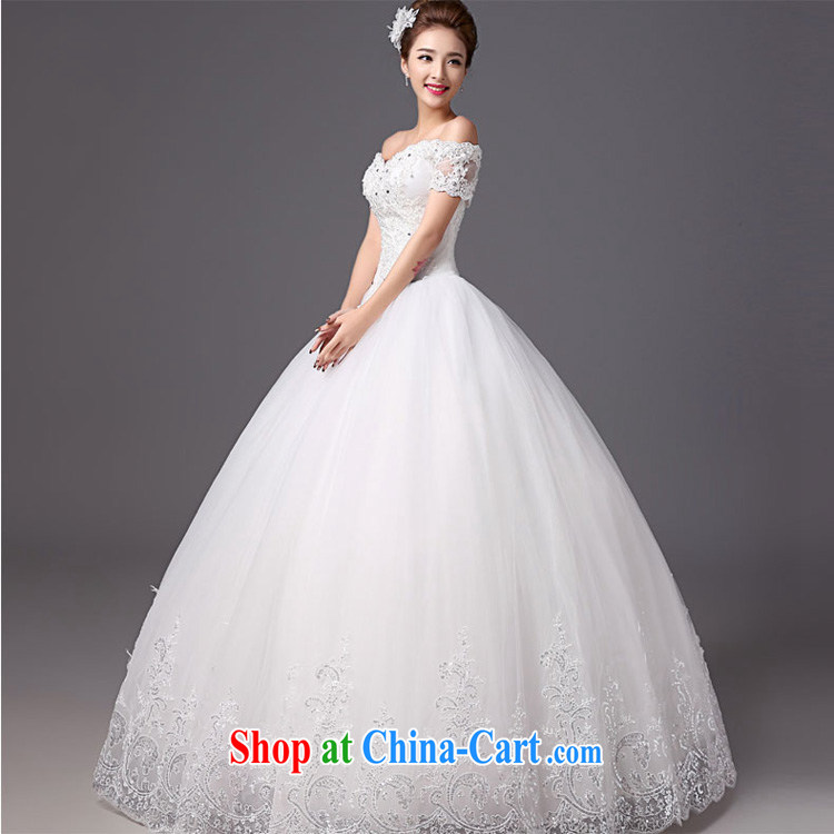 Bridal wedding dresses the Field shoulder Palace antique Korean video thin large code with summer with thick wedding drill white XXL pictures, price, brand platters! Elections are good character, the national distribution, so why buy now enjoy more preferential! Health