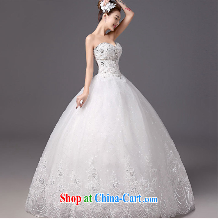 The color is still SA 2015 new parquet drill wedding summer stylish white graphics thin smears chest bridal wedding dresses white XXL pictures, price, brand platters! Elections are good character, the national distribution, so why buy now enjoy more preferential! Health