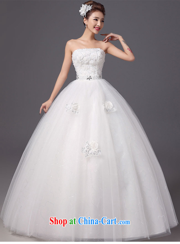2015 fall and winter new flowers erase chest wedding dresses and stylish beauty graphics thin brides with wedding white XXL pictures, price, brand platters! Elections are good character, the national distribution, so why buy now enjoy more preferential! Health