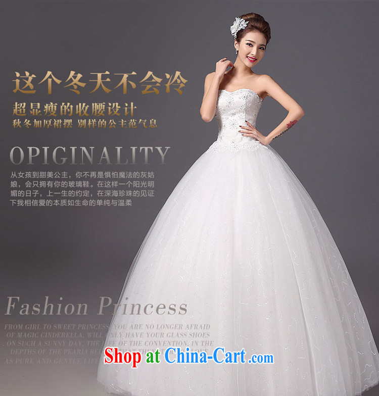 Summer wedding dresses 2015 New Beauty video thin alignment to erase chest strap white Princess bride wedding parquet drill white XXL pictures, price, brand platters! Elections are good character, the national distribution, so why buy now enjoy more preferential! Health