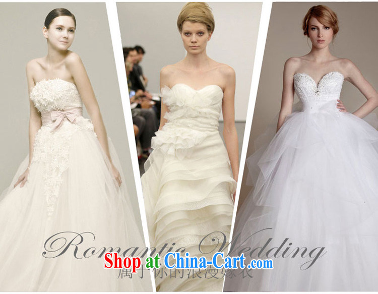 Summer wedding dresses 2015 new stylish Princess Mary Magdalene chest Korean white bridal wedding antique wedding dresses white XXL pictures, price, brand platters! Elections are good character, the national distribution, so why buy now enjoy more preferential! Health