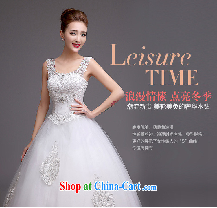 Video thin wedding dresses 2015 new stylish erase chest Korean white bridal wedding romantic retro wedding dresses white XXL pictures, price, brand platters! Elections are good character, the national distribution, so why buy now enjoy more preferential! Health