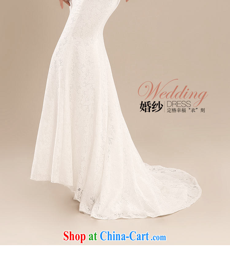 Beijing, Hong Kong, 2015 as soon as possible new wedding dresses sexy Korean lace shoulders Princess bride-waist crowsfoot tail wedding XXL pictures, price, brand platters! Elections are good character, the national distribution, so why buy now enjoy more preferential! Health