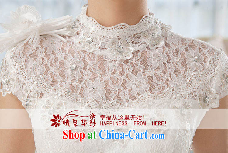 The china yarn wedding dresses new 2015 spring and stylish brides field shoulder with simple lace package shoulder graphics thin with wedding white. size does not accept return pictures, price, brand platters! Elections are good character, the national distribution, so why buy now enjoy more preferential! Health