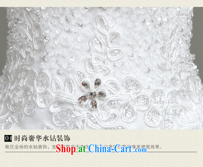 According to T-shirts to the graphics thin wedding dresses new 2015 spring and summer Korean bridal white wood drill Mary Magdalene Beauty Chest with wedding white XL pictures, price, brand platters! Elections are good character, the national distribution, so why buy now enjoy more preferential! Health