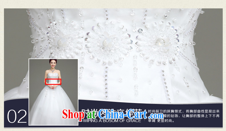 According to T-shirts to the wedding dresses 2015 spring and summer new wedding Korean-style and stylish high-end antique wiped his chest, bridal wedding white XL pictures, price, brand platters! Elections are good character, the national distribution, so why buy now enjoy more preferential! Health