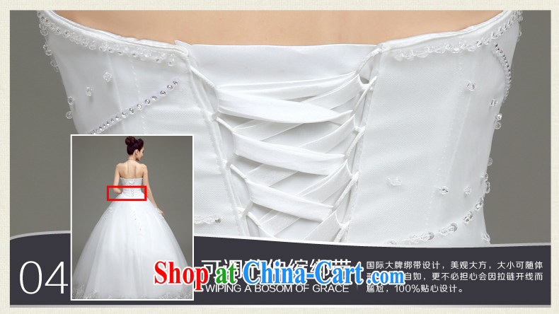 According to T-shirts to the wedding dresses 2015 spring and summer new wedding Korean-style and stylish high-end antique wiped his chest, bridal wedding white XL pictures, price, brand platters! Elections are good character, the national distribution, so why buy now enjoy more preferential! Health