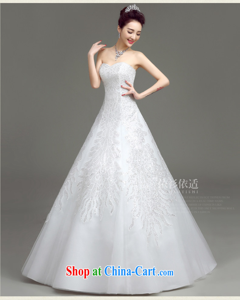 According to T-shirt with the wedding dresses 2015 spring and summer new Korean Beauty graphics thin smears chest strap A Field dress with wedding dresses at Merlion with tail wedding white S pictures, price, brand platters! Elections are good character, the national distribution, so why buy now enjoy more preferential! Health