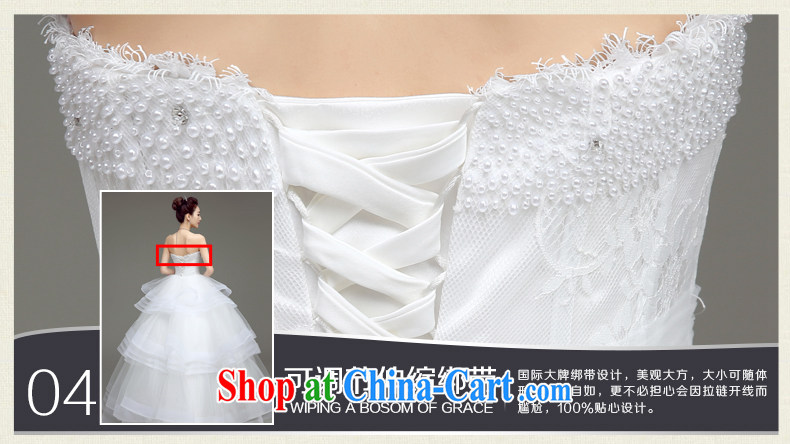 According to T-shirt with the wedding dresses 2015 spring and summer new white strap with Wedding Fashion erase chest Korean video thin marriage bridal wedding white XXL pictures, price, brand platters! Elections are good character, the national distribution, so why buy now enjoy more preferential! Health