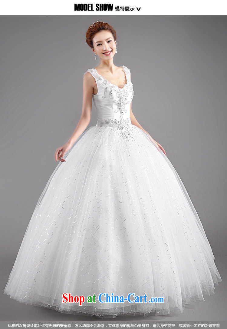 The Champs Elysees, as soon as possible, Retro with V collar bridal wedding dresses 2015 spring and summer new, larger Korean white bridal home yarn white XXL pictures, price, brand platters! Elections are good character, the national distribution, so why buy now enjoy more preferential! Health