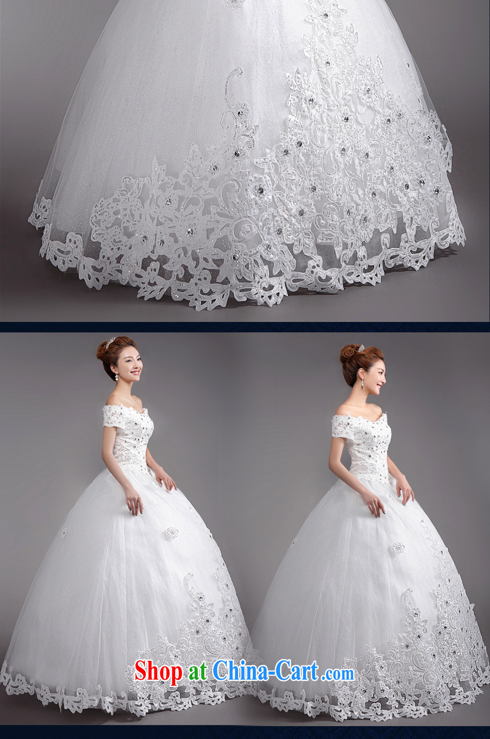 The Champs Elysees, as soon as possible, marriages wedding dresses the Field shoulder new 2015 modern Korean video thin large, with winter wedding white XXL pictures, price, brand platters! Elections are good character, the national distribution, so why buy now enjoy more preferential! Health