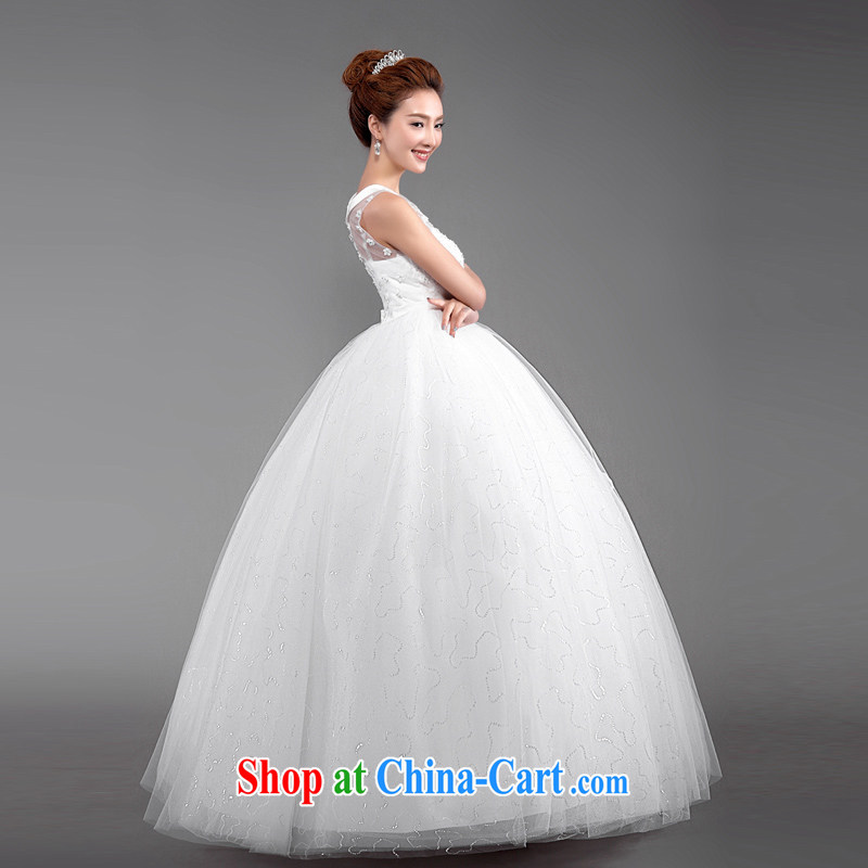 Beijing, Hong Kong, 2015 as soon as possible new bride's wedding dresses Korean Princess-pregnant women wedding with terrace back straps, XXL, Hong Kong, and, on-line shopping