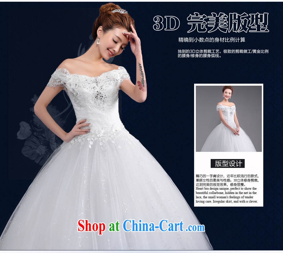 Beijing, Hong Kong, 2015 -- spring and summer new stylish bridal Princess a shoulder strap with wedding dresses retro beauty graphics thin white XXL pictures, price, brand platters! Elections are good character, the national distribution, so why buy now enjoy more preferential! Health