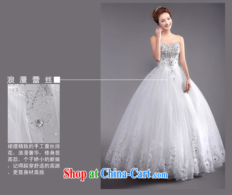 (Hong Kong, health, spring 2015 new marriage wedding Korean version only the US tied with lace thin shape wipe his chest, wedding white XXL pictures, price, brand platters! Elections are good character, the national distribution, so why buy now enjoy more preferential! Health