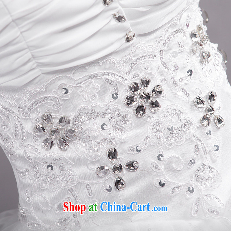 The Champs Elysees, as soon as possible, 2015 wedding dresses dress new spring Korean Princess-bride sexy bare his chest to marriages XXL, Hong Kong, Seoul, and shopping on the Internet