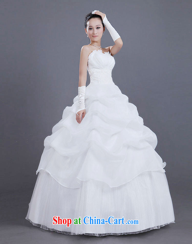 A Chinese wedding dresses 2015 new Korean version Princess Mary Magdalene chest graphics thin shaggy dress bridal wedding dresses photo building wedding theme costumes, view a photo double zipped XXL pictures, price, brand platters! Elections are good character, the national distribution, so why buy now enjoy more preferential! Health