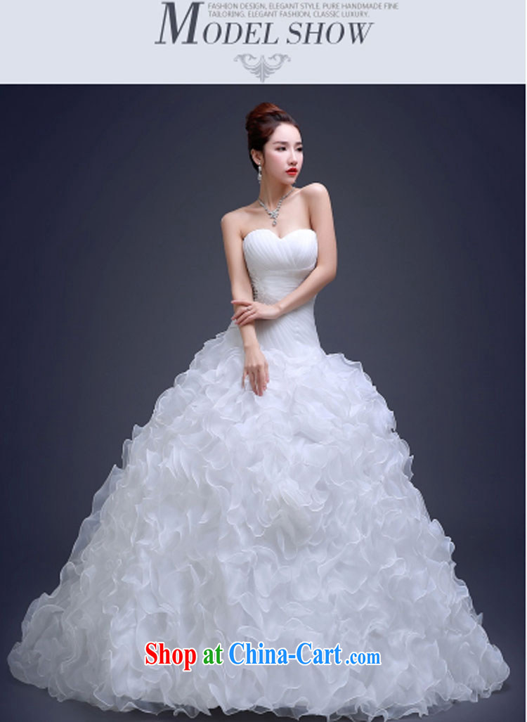 A Chinese wedding dresses 2015 Korean fashion long-tail erase chest-graphics thin Princess shaggy dress bridal wedding dress skirt yarn crowsfoot long dragging white XXL pictures, price, brand platters! Elections are good character, the national distribution, so why buy now enjoy more preferential! Health